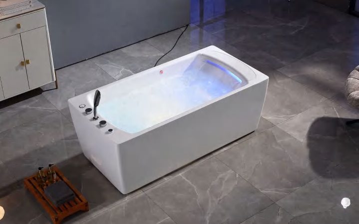 10-Jet 1.0 HP Whirlpool Bathtub | Built-in Pump & Filter | NEO SPA