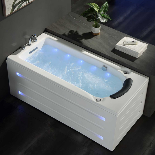 Modern Designer Hot Tub | Minimalist Acrylic Spa for Contemporary Bathrooms | NEO SPA