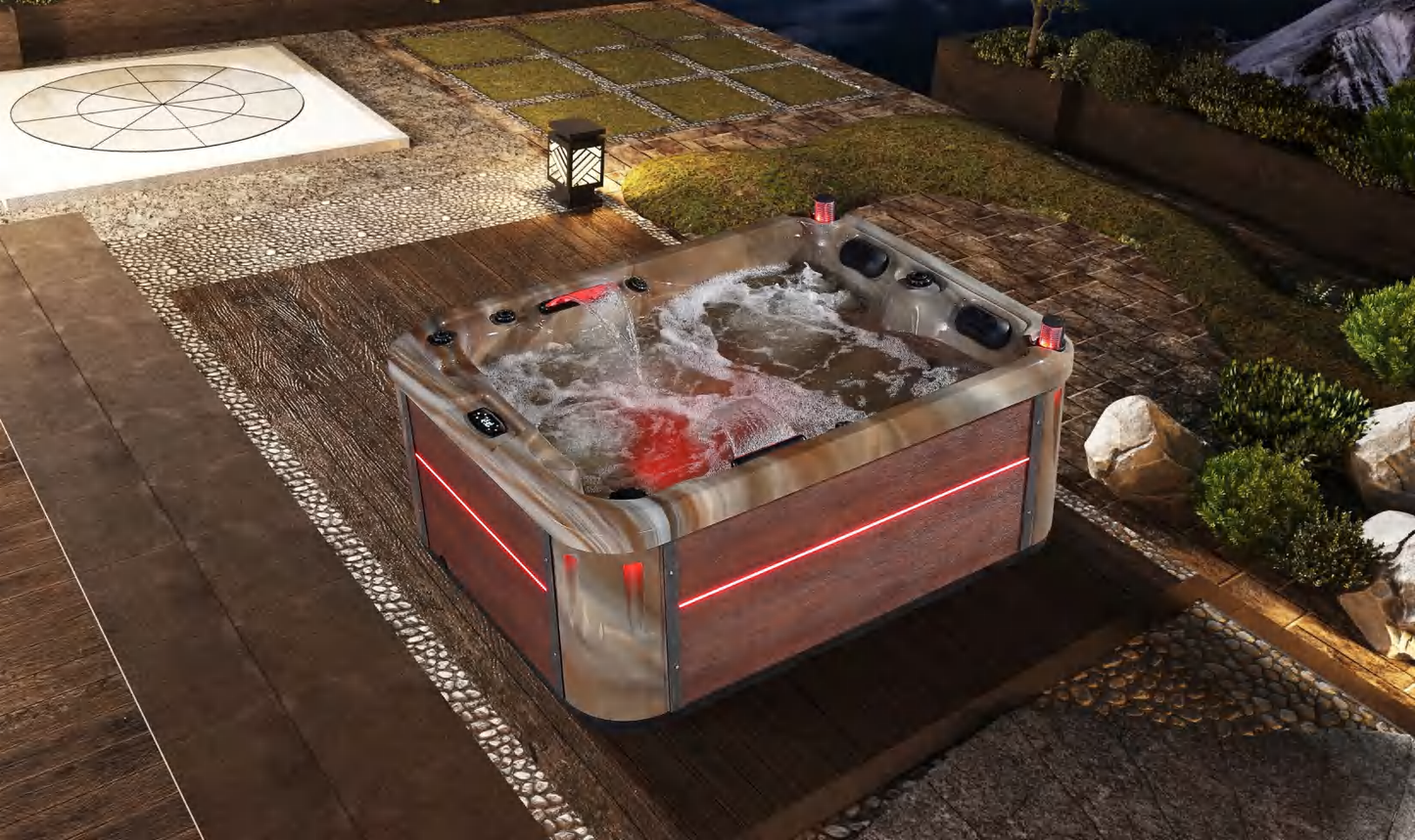 Outdoor Hot Tubs | Premium Acrylic Spas for Your Backyard | NEO SPA