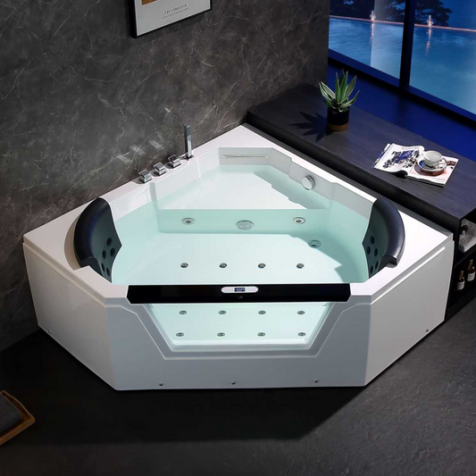 Corner Jacuzzi Tub | Space Saving Built-In Spa Design | NEO SPA
